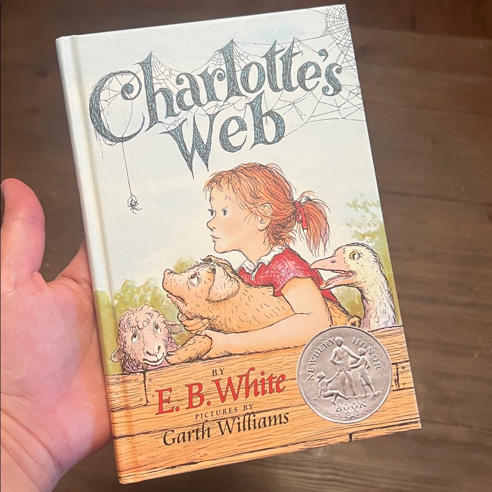 Charlottes web hard back children’s book